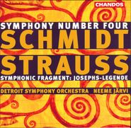 Franz Schmidt, Schmidt: Symphony No. 4 / Strauss R.: Symphonic Fragment - 'Josephs Legende' (CD)
