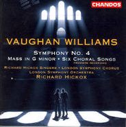 Hickox , Vaughan Williams:Sym 4/Mass (gm)/& (CD)