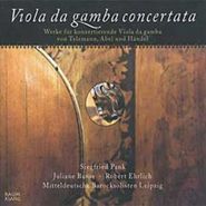 Siegfried Pank, Viola da Gamba Concertata (CD)