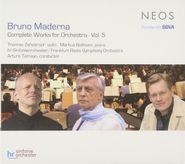 Bruno Maderna, Vol. 5-Complete Works For Orch (CD)