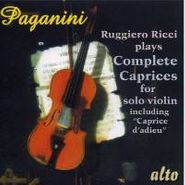 Niccolò Paganini, Paganini: Complete Caprices For Solo Violin (CD)