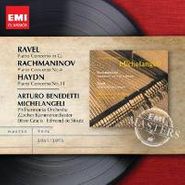Arturo Benedetti Michelangeli, Ravel / Rachmaninov / Haydn: Piano Concertos (CD)
