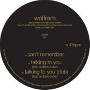 Wolfram Eckert, Can't Remember / Talking To You (12")