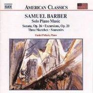 Samuel Barber, Barber: Solo Piano Music (CD)