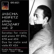 Heifetz, Mozart:Jascha Heifetz Plays Mozart Vol 2 (CD)