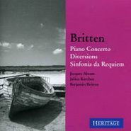 Benjamin Britten, Piano Concerto / Diversions / Sinfonia Da Requiem (CD)