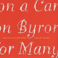 Don Byron, A Ballad For Many