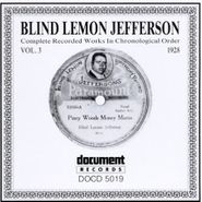 Blind Lemon Jefferson, Complete Recorded Works, Vol. 3 (1928)