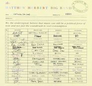 The Matthew Herbert Big Band, There's Me & There's You (CD)