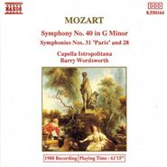 Wolfgang Amadeus Mozart, Mozart: Symphony No. 40 in G minor / Symphonies Nos. 31 & 28 (CD)