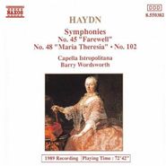 Joseph Haydn, Haydn: Symphonies Nos. 45, 48 & 102 (CD)