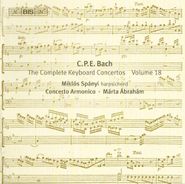 C.P.E. Bach, Keyboard Concertos Vol. 18 (CD)