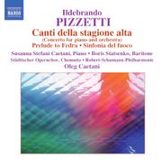 Ildebrando Pizzetti, Concerto For Piano & Orchestra (CD)