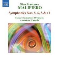 Gian Francesco Malipiero, Malipiero: Symphonies Nos. 5, 6, 8 & 11 (CD)