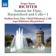 Franz Xaver Richter, Sonatas For Flute, Harpsichord And Cello Vol. 1 (CD)