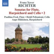 Franz Xaver Richter, Sonatas For Flute, Harpsichord And Cello Vol. 2 (CD)