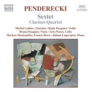 Krzysztof Penderecki, Penderecki: Sextet / Clarinet Quartet (CD)