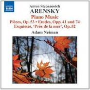 Anton Arensky, Arensky: Piano Music - Pieces / Etudes / Esquisses (CD)