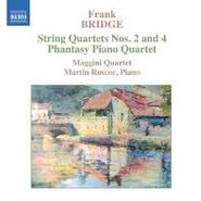 Frank Bridge, Bridge: String Quartets 2 & 4 / Phantasy Piano Quartet (CD)