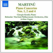 Bohuslav Martinu, Martinu; Piano Concertos Nos. 1, 2 & 4 (CD)