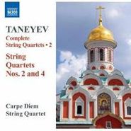 Sergey Ivanovich Taneyev, Taneyev: Complete String Quartets Vol. 2 - String Quartets 2 & 4 (CD)