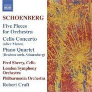 Arnold Schoenberg, Schoenberg: Five Pieces for Orchestra / Cello Concerto / Piano Quartet [Import] (CD)