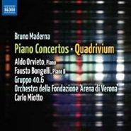 Bruno Maderna, Maderna: Piano Concertos / Quadrivium (CD)