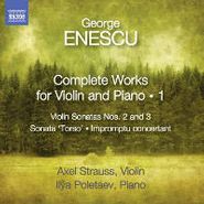George Enescu, Complete Works For Violin & Piano 1 (CD)