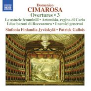 Domenico Cimarosa, Overtures Vol. 3 (CD)