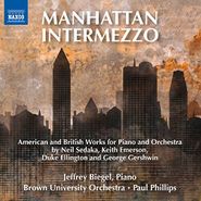 Jeffrey Biegel, Manhattan Intermezzo - American and British Works for Piano & Orchestra (CD)