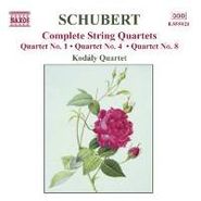 Franz Schubert, Schubert: Complete String Quartets Vol. 4 - Quartets 1, 4 & 8 (CD)
