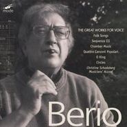 Luciano Berio, Vol. 1-Great Works For Voice (CD)