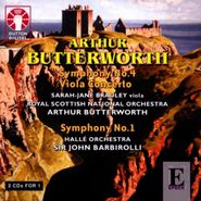 Arthur Butterworth, Butterworth: Symphonies Nos. 1 & 4 / Viola Concerto (CD)