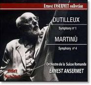 Henri Dutilleux, Dutilleux: Symphony No. 1 / Martinu: Symphony No. 4 (CD)