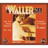 Fats Waller, The Complete Recorded Works, Vol. 4 - New York Chicago Hollywood: 1936-1938