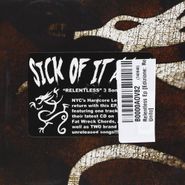 Sick Of It All, 3 Song Single