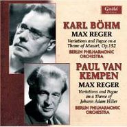 Max Reger, Karl Bohm Paul Van Kempen Cond (CD)