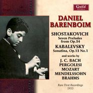 Daniel Barenboim, Rare First Recordings (CD)