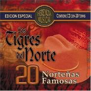 Los Tigres del Norte, 20 Nortenas Famosas (CD)