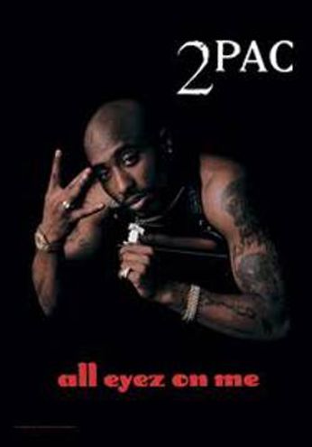 Tupac Shakur - All Eyez On Me (Poster)