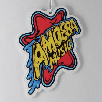Amoeba Multi-Color Logo Air Freshener - Pine Scent 