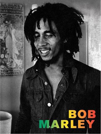 Bob Marley - Smile Photo (Sticker)