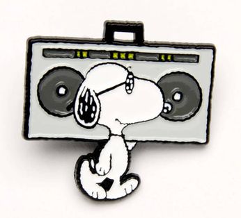 Boombox Snoopy (Enamel Pin)