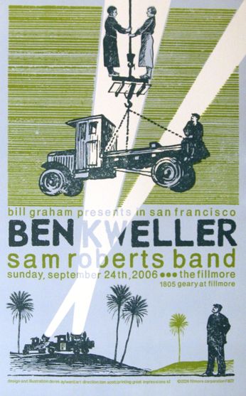 Ben Kweller - The Fillmore - September 24, 2006 (Poster)