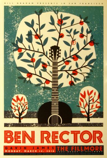 Ben Rector - The Fillmore - March 14, 2016 (Poster)