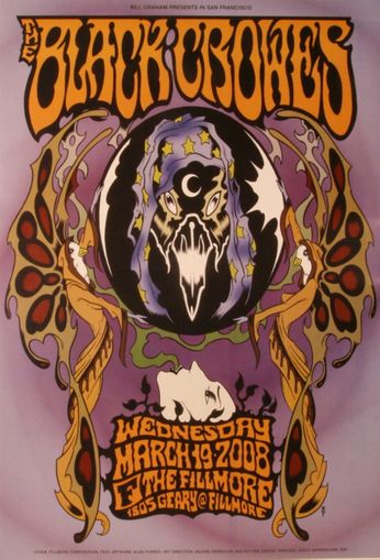 Black Crowes - The Fillmore - March 19, 2008 (Poster)