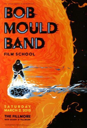 Bob Mould Band - The Fillmore - March 2, 2019 (Poster)