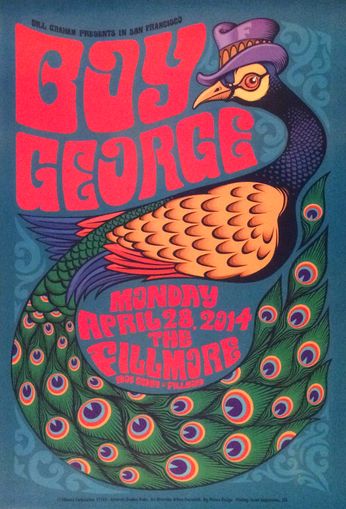 Boy George - The Fillmore  - April 28, 2014 (Poster)