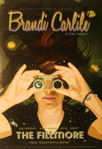 Brandi Carlile - The Fillmore - September 8, 2007 (Poster)