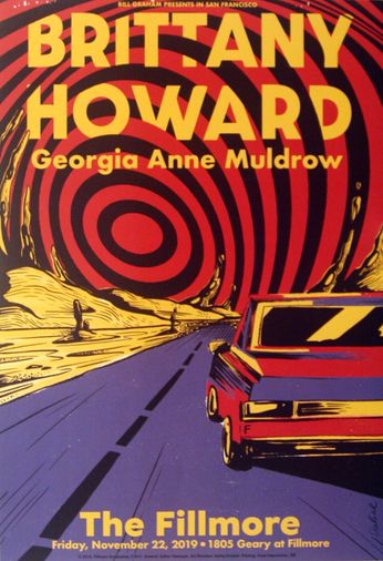 Brittany Howard - The Fillmore - November 22, 2019 (Poster)